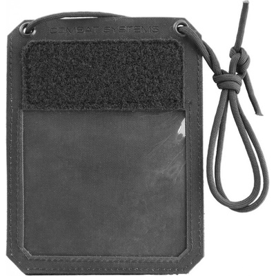 Combat Systems na doklady Badge Holder Black