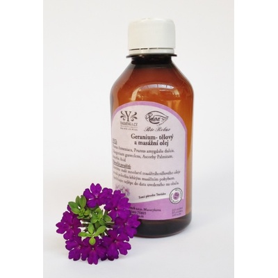 Yasminka Geranium tělový a masážní olej 250 ml