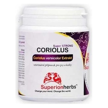 Superionherbs Coriolus Versicolor Extrakt 500 mg 90 kapslí