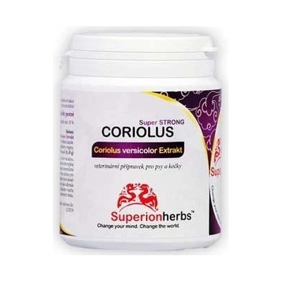 Superionherbs Coriolus Versicolor Extrakt 500 mg 90 kapslí