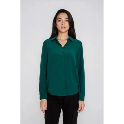 Moodo Зелена вискозна риза Moodo Moodo | Zelen | ЖЕНИ | XS