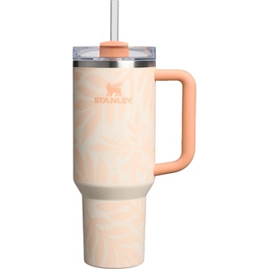 Stanley Quencher H2.0 Flowstate Apricot Palms Термо чаша със сламка, 1, 18 л (10-12552-196)