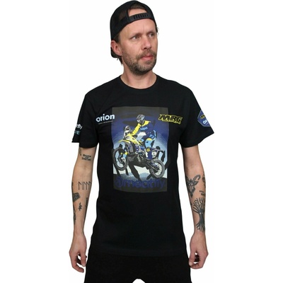 Meatfly мъжка тениска MRG Black Meatfly | Cheren | МЪЖЕ | L
