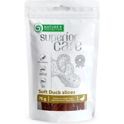Nature's Protection Dog snack SC kachní plátky 75 g
