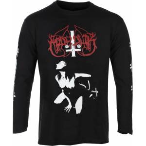 Plastic head мъжка тениска с дълъг ръкав marduk - fuck me jesus - ЧЕРЕН - plastic head - ph12140ls