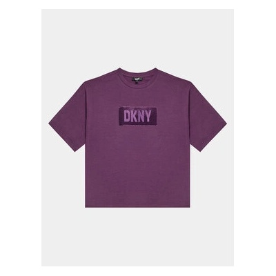 DKNY Тишърт D35T02 D Виолетов Regular Fit (D35T02 D)
