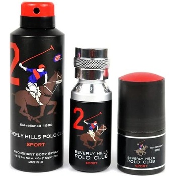 Beverly Hills Polo Club 1982 Sport 2 подаръчен комплект за мъже 3 части