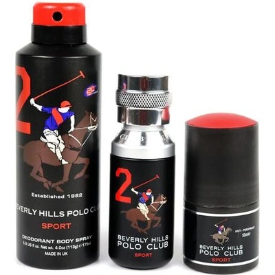 Beverly Hills Polo Club 1982 Sport 2 подаръчен комплект за мъже 3 части