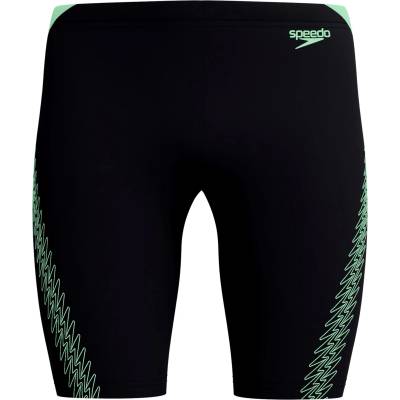 Speedo Мъжки бански слипове Speedo Hyperboom Splice Jammer Swim brief - Black / Alfalfa Green - размер 2 (EU) (050-1378-0412)