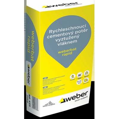 Weberbat rapid Potěr cementový 25 kg