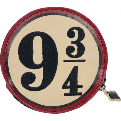 Harry Potter Platform 9 3/4 cervená/béžová Peněženka Standard