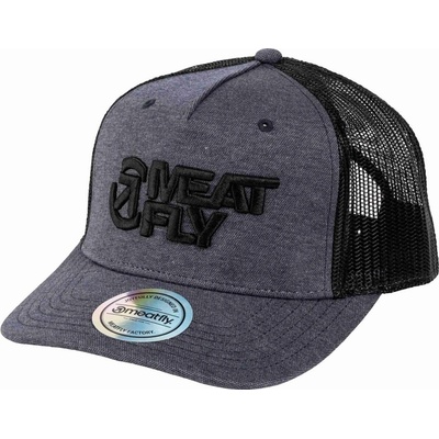 Meatfly Horton Trucker Navy/Black Revital