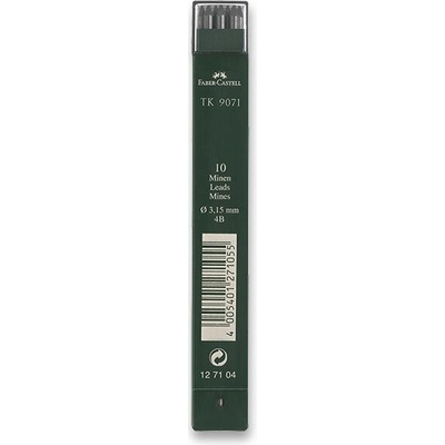 Faber-Castell Grafitové tuhy TK 9071 3,15 mm tvrdost 4B