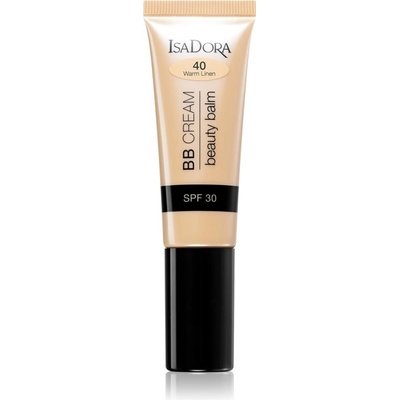 IsaDora BB Cream Beauty Balm hydratačný BB krém SPF 30 40 Warm Linen 30 ml