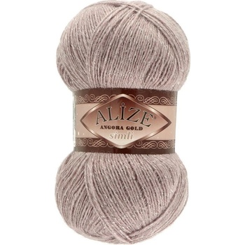 Alize Angora Gold Simli 163 šedofialová