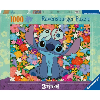 Ravensburger Пъзел Ravensburger от 1000 части - Стич (7012001264)