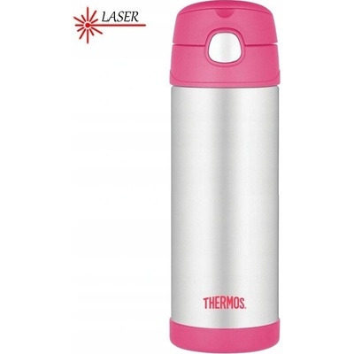 Thermos termohrnek 470 ml růžový