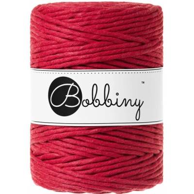 Bobbiny Macrame cord - 5mm Bobbiny - Macrame cord - 5mm: Classic red
