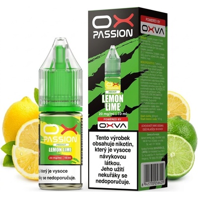 Oxva OX Passion Salts Lemon Lime 10 ml 10 mg