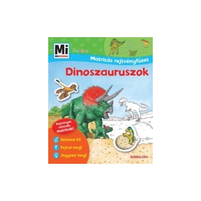 Mi micsoda Junior Matricás rejtvényfüzet - Dinoszauruszok
