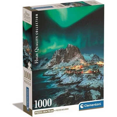 Clementoni Lofoten Islands Пъзел 1000 броя Зимни (39775 CLM)