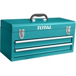 TOTAL Кутия за инструменти, метална, 520x218x243 мм, TOTAL THPTC202 Industrial, 2 чекмеджета (UNI-010957)