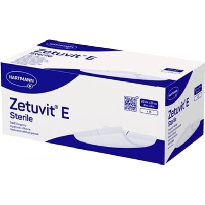 Zetuvit E Sterile sterilný nasiakavý kompres 20 x 20 cm 15 ks