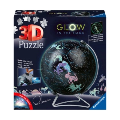 Ravensburger 3D puzzle Hviezdna guľa svietiace 180 ks