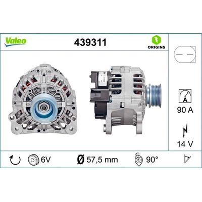 Alternátor VALEO 439311