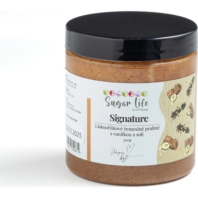 Sugar Life lískooříškové praliné s vanilkou a solí 300 g