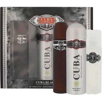 Cuba Black Комплект с Парфюм EDT за мъже 100ml