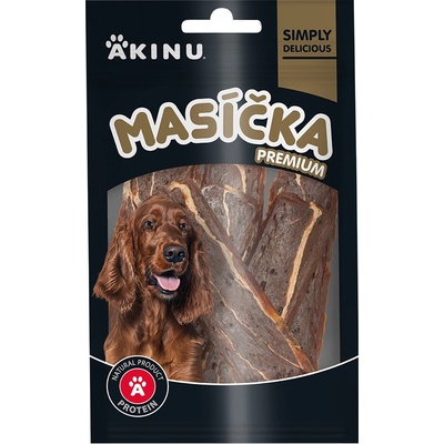 Akinu Masíčka Premium Hovězí měkké plátky mramorovaný 75 g