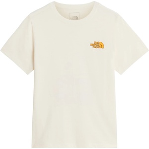 The North Face Детска тениска The North Face Kid's Teen Boy Outdoor Regular S/S Tee T-shirt - White Dune - размер XXL (704-6512-0216)