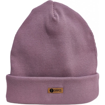 Tommy's design žebrovaná čepice šeříková