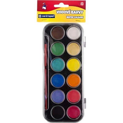 Centropen Vodovky 9540 - 12 ks, 30 mm - Akuarellos 30 mm 12 barev – Zboží Dáma