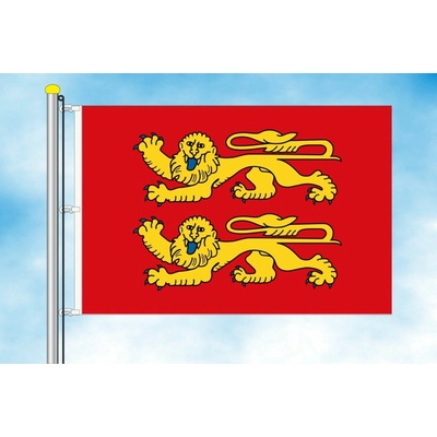 LIBEA, s.r.o. Normandie vlajka Rozměr: 30×45 cm, Uchycení: Karabiny na stožár