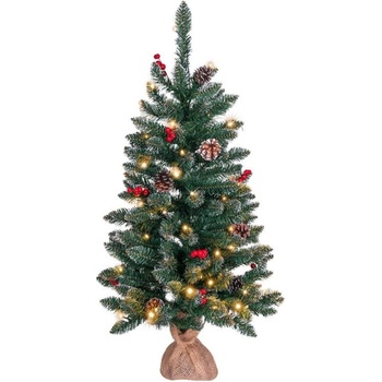 Nexos 65869 Vánoční stromek s osvětlením 90 cm 50 LED