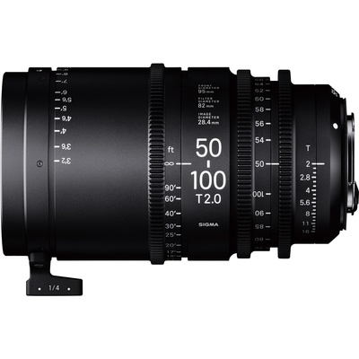 SIGMA CINE 50mm 100/T2 FL FCE METRIC Canon EF
