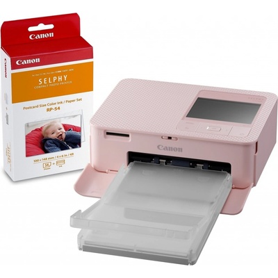 Canon SELPHY CP-1500 ružová + Print Kit