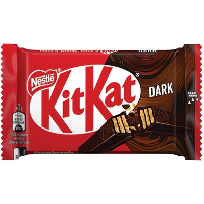 KitKat 4 Fingers Dark tyčinka s oplatkou v hořké čokoládě 42 g