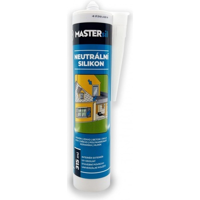 Mastersil Neutrálny silikón 315 ml hnedá