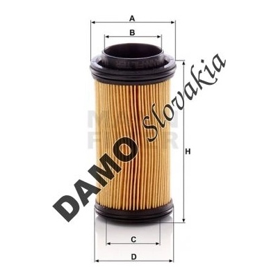 MANN FILTER Filter močoviny MANN FILTER U 5001 KIT
