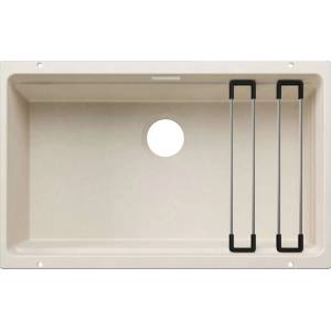 BLANCO Etagon 700 - Мивка от Silgranit, 73x46 см, с аксесоари, нежно бяла 527764 (527764) Мивка за вграждане