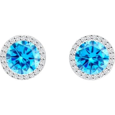 Preciosa Lynx s kubickou zirkonií 5269 67 modré