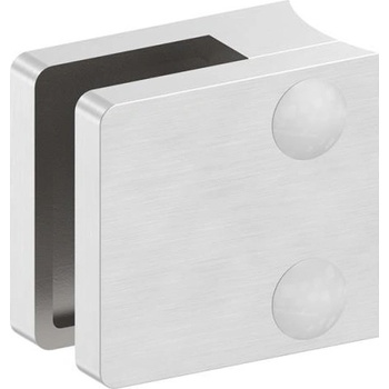 Feldmann 2242-V2A - nerezový držiak skla na rúrku pr. 42,4 mm - model 22, AISI 304 brus