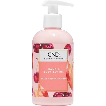 CND Scentsations Лосион за ръце и тяло, Черна череша и мускатов орех, 975 ml
