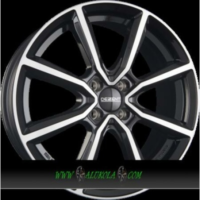 Dezent TN 5,5x14 4x100 ET35 black polished