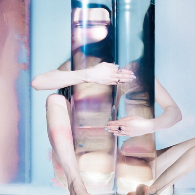 Poppy - Empty Hands (Indie Exclusive) (Gatefold Sleeve) (Pink Ice Blue Splatter Coloured) (LP) (0198704799808)