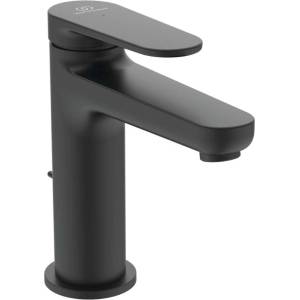 Ideal Standard Cerafine Nuovo - Смесител за умивалник със сифон, BlueStart, копринено черно BD769XG (BD769XG)