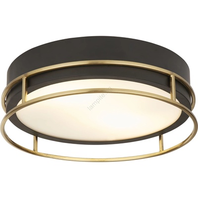 Searchlight 62012-2PB - Плафон за баня PHEONIX 2xE14/60W/230V IP44 (SR0397)